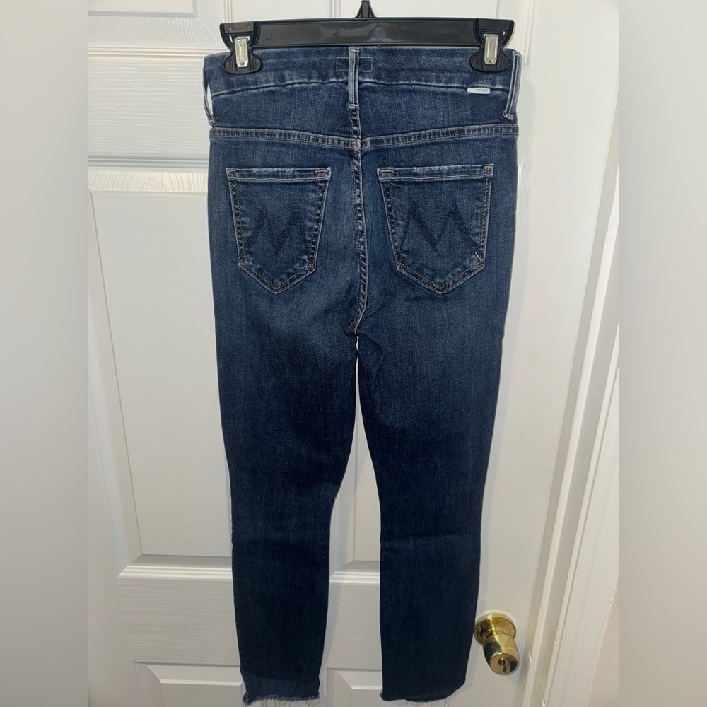 Mother High Waisted Lookers Skinny Jeans Size 24 - Picture 7 of 9